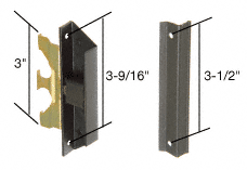 C.R. Laurence Sliding Screen Door Latch and Pull - Package | A220