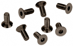 CRL Oil Rubbed Bronze Allen 6 mm x 15 mm Cover Plate Flat Head Screws - Package | A6150RB