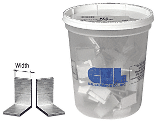 C.R. Laurence CRL Adapter Corner for WA175 Window Adapter Frame -  100 pack | AC3