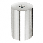 CRL Polished Stainless Clad Aluminum Standoff Base 1-1/2&quot; Diameter by 2&quot; Long 



 | ACSB1122PS