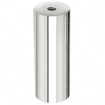 CRL Polished Stainless Clad Aluminum Standoff Base 1-1/2&quot; Diameter by 4&quot; Long 



 | ACSB1124PS