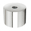 CRL Polished Stainless Clad Aluminum 2&quot; Diameter by 1 - 1/2&quot; Long Standoff Base  | ACSB2112PS