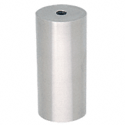 CRL Brushed Stainless Clad Aluminum 2&quot; Diameter by 6&quot; Long Standoff Base  | ACSB26BS