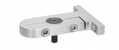 C.R. Laurence CRL Brushed Stainless AGT3 Horizontal Mount Pivot Bracket | AGT3BS