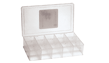 CRL 5 to 15 Compartment Plastic Parts Box | AM05805 | AM05805