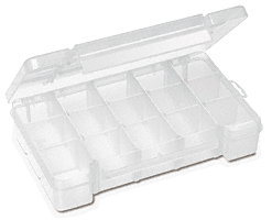 CRL 6 to 18 Compartment Plastic Parts Box | AM05705 | AM05705