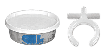 C.R. Laurence CRL Flexible Muntin Locator for 36009 &amp; 36012 Muntin - Pack of 100 | AM12