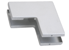 C.R. Laurence CRL Aluminum Finish Replacement Cover Plates For PH60 Sidelite Patch Stop | AMR160A