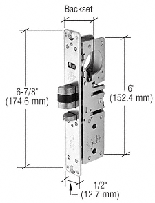 C.R. Laurence CRL Adams Rite 31/32&quot; Backset Deadlatch Lock- Right Handed | AR45132R