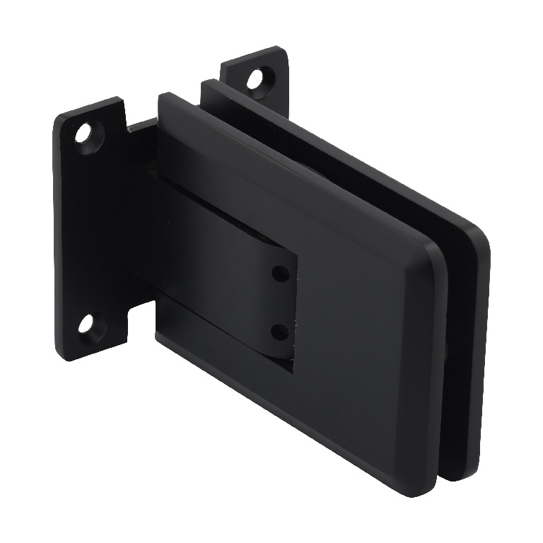 CRL Oil Rubbed Bronze Atlas Series &quot;All Glass&quot; Door Hinge | ATL010RB