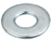 C.R. Laurence CRL 5/16&quot; Hole x 3/4&quot; Diameter Flat Washers - Box of 100 | AV1376