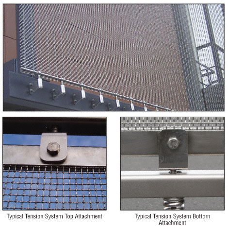 C.R. Laurence CRL Architectural Wire Cloth System | AW1REC