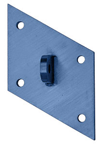 C.R. Laurence CRL Powder Painted Custom Mounting Plate | AW9CMPT
