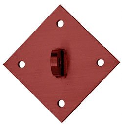 C.R. Laurence CRL Newlar Painted Diamond Shaped Mounting Plate | AW9DMNL