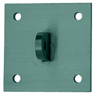 C.R. Laurence CRL Kynar Painted Square Mounting Plate | AW9SQMKN