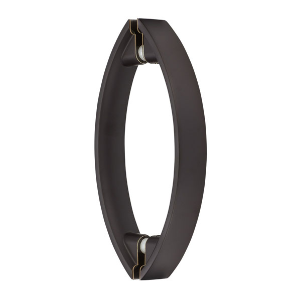 Aria 8&quot; Center-to-Center Back-to-Back Double Sided Pull - Oil Rubbed Bronze (Medium) | A8DPORBM