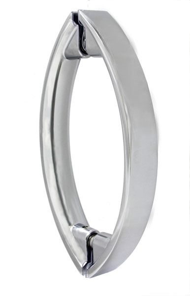 Aria 6&quot; Center-to-Center Back-to-Back Double Sided Pull - Polished Chrome | A6DPPC