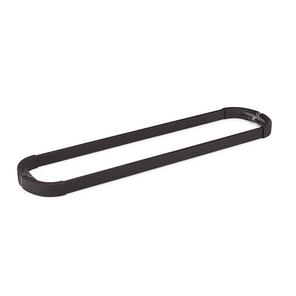 Aria 24&quot; Cuttable Back-to-Back Double Sided Towel Bar - Oil Rubbed Bronze (Medium) | A24DTBORBM
