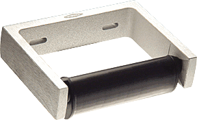 C.R. Laurence CRL Surface Mounted Single Roll Toilet Tissue Dispenser | B273