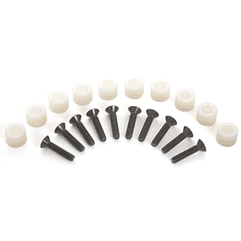 C.R. Laurence CRL Smoke Baffle Replacement Screws and Grommet - 10 Pack | B5BSP1