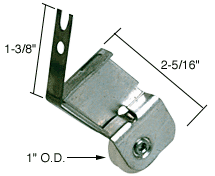 C.R. Laurence CRL Sliding Screen Door Spring Tension Roller 1&quot; Nylon Wheel for International Doors - Package | B634