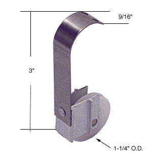 C.R. Laurence CRL Sliding Screen Door Spring Tension Roller 1-1/4&quot; Nylon Wheel for Peachtree Doors - Package | B659
