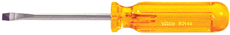 C.R. Laurence CRL Bull Driver 1/4&quot; x 4&quot; Slotted Head Screwdriver | BD144