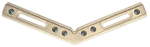 C.R. Laurence CRL Brass 135&#176; Corner for Deluxe Header Kit   | BHC135