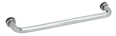 CRL 20&quot; Polished Chrome (BM Series) Tubular Single-Sided Towel Bar with Metal Washers | BM20CH