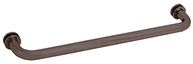 CRL 22&quot; Oil Rub Bronze (BM Series) Tubular Single-Sided Towel Bar with Metal Washers | BM220RB
