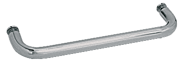 CRL 12&quot; Brushed Nickel (BM Series) Single-Sided Towel Bar without Metal Washers | BMNW12BN