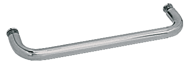 CRL 18&quot; Brushed Nickel (BM Series) Single-Sided Towel Bar without Metal Washers | BMNW18BN