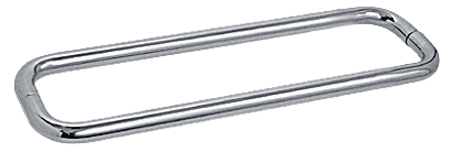 CRL Polished Nickel 18&quot; BM Series Back-to-Back Towel Bar Without Metal Washers
 | BMNW18X18PN
