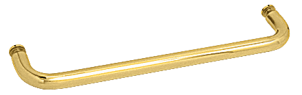 CRL 24&quot; Polished Brass (BM Series) Single-Sided Towel Bar without Metal Washers | BMNW24BR