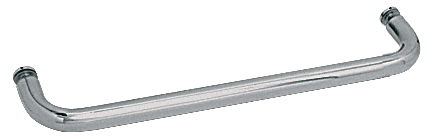 CRL 24&quot; Polished Nickel (BM Series) Single-Sided Towel Bar without Metal Washers | BMNW24PN