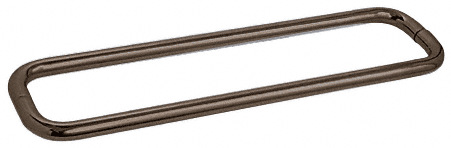 CRL Oil Rubbed Bronze 24&quot; BM Series Back-to-Back Towel Bar Without Metal Washers
 | BMNW24X240RB