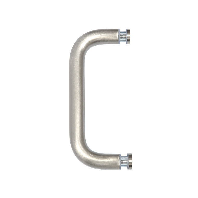 CRL 6&quot; Brushed Nickel Single-Sided Solid 3/4&quot; Diameter Pull Handles without Metal Washers | BPS6BN