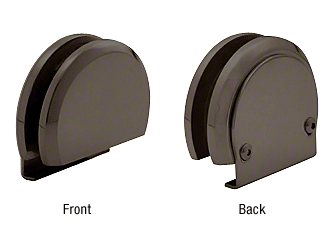 CRL Oil Rubbed Bronze Rounded Style Replacement Roller for Essence Series Sliding Door System | BR40RB