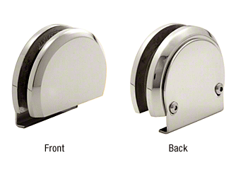 CRL Polished Chrome Rounded Style Replacement Roller for Essence Series Sliding Door System | BR4CH