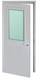 C.R. Laurence CRL Level 3 Left Hand Swing Bullet Resistant Door With Vision Window | BRDLV3