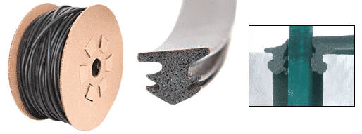 C.R. Laurence CRL Top Rubber Gasket for Base Shoe - 500&#39; | BSG500