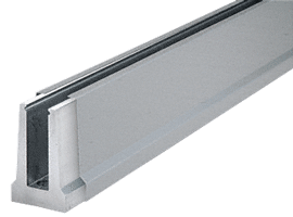 C.R. Laurence CRL Brushed Stainless Cladding for B5T Series Tapered Base Shoe | BTCBS10