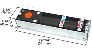 C.R. Laurence CRL DORMA Model BTS80 Size 3 Floor Mounted Door Closer | BTS803