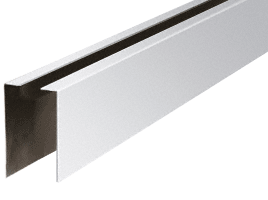 C.R. Laurence CRL Polished Stainless 120&quot; Cladding for Windscreen and Smoke Baffle Base Shoe | BWCPS10