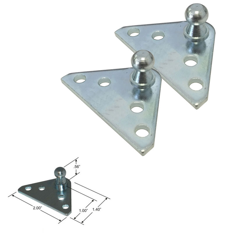 GPB19 - 10MM Ball Stud Bracket for Gas Prop/Strut - Set of Two | GPB192