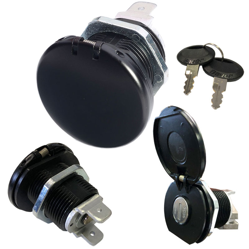 Bauer SLC Fiberglass Truck Lids Locking Twist Handle | SLCLH