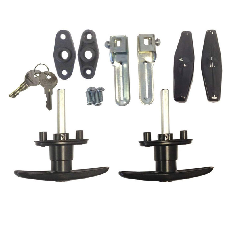 Truck Cap Locking T-Handle | Truck Topper T-Handle | Camper Shell T Handle Lock | KITT311SET