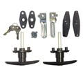 Gordon Glass&#174; Bauer T-311 T-Handles Matching Set, Keyed K-127