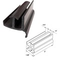 Gordon Glass&#174; Brown Sliding Shower Door Bottom Guide 1-3/8" Wide x 3" Long