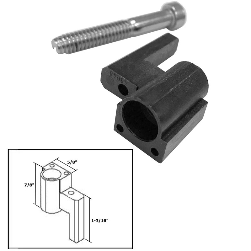 Bottom Pivot Assembly for Framed Swing Shower Doors | BPA2